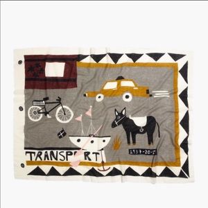 madewell x kule silk leopard bandana